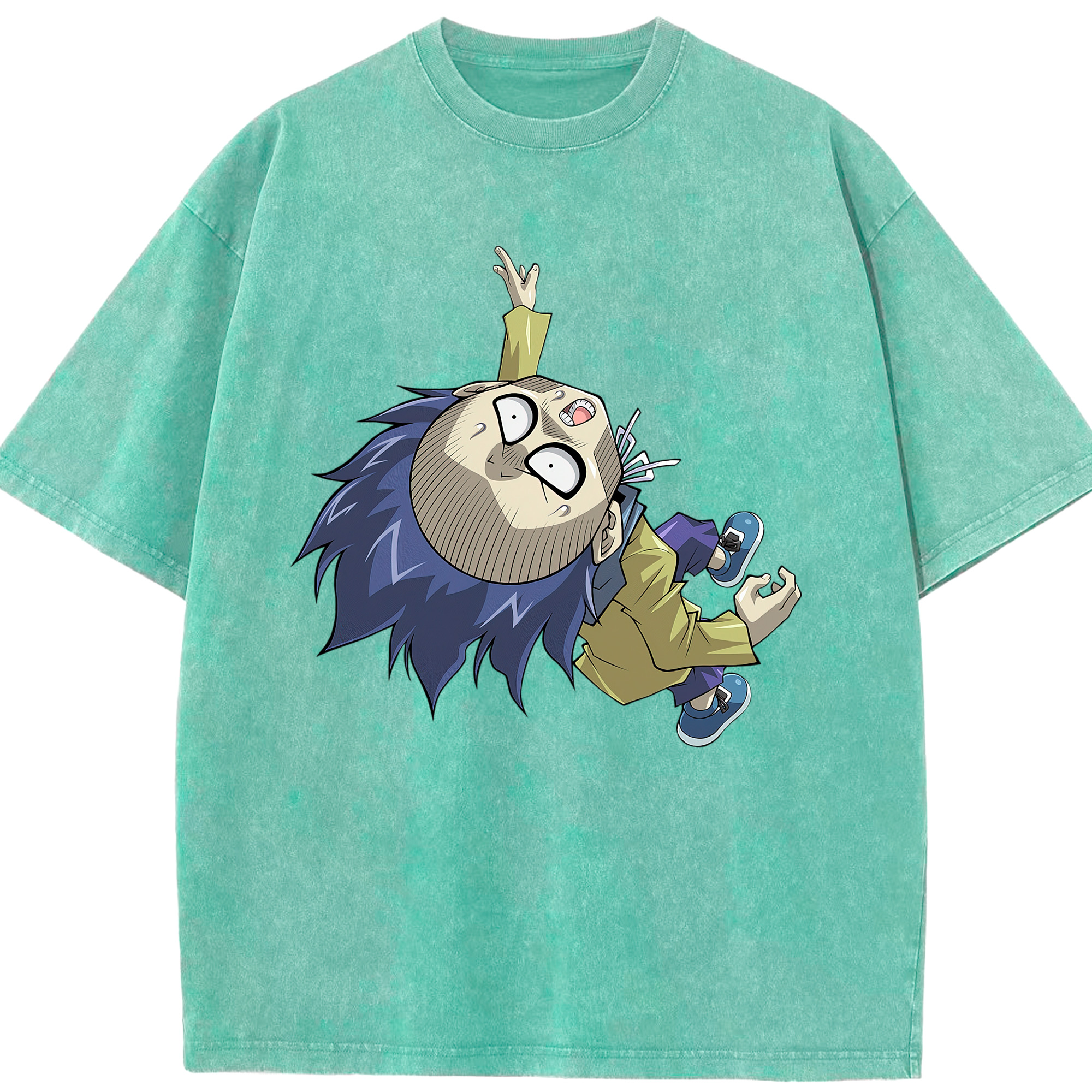 （画像用） 遊☆戯☆王 Yu-Gi-Oh! 綿100% ヴィンテージ風 半袖Tシャツ（フロントプリント）